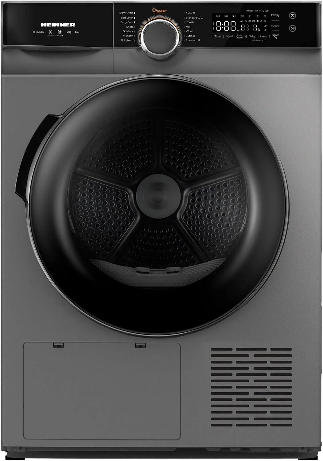 HHPD-M9K3SA warmtepomp, digitaal display, +++ droger, elektrische verwarming en warmwaterbereiding