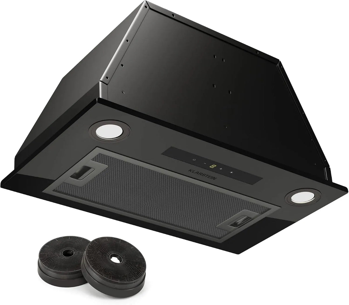 Klarstein afzuigkap, 439m3/h, touchbediening, timer, Keuken 52cm, Afzuigventilator voor Keuken met LED-verlichting, 439m3/h Luchtstroom pen