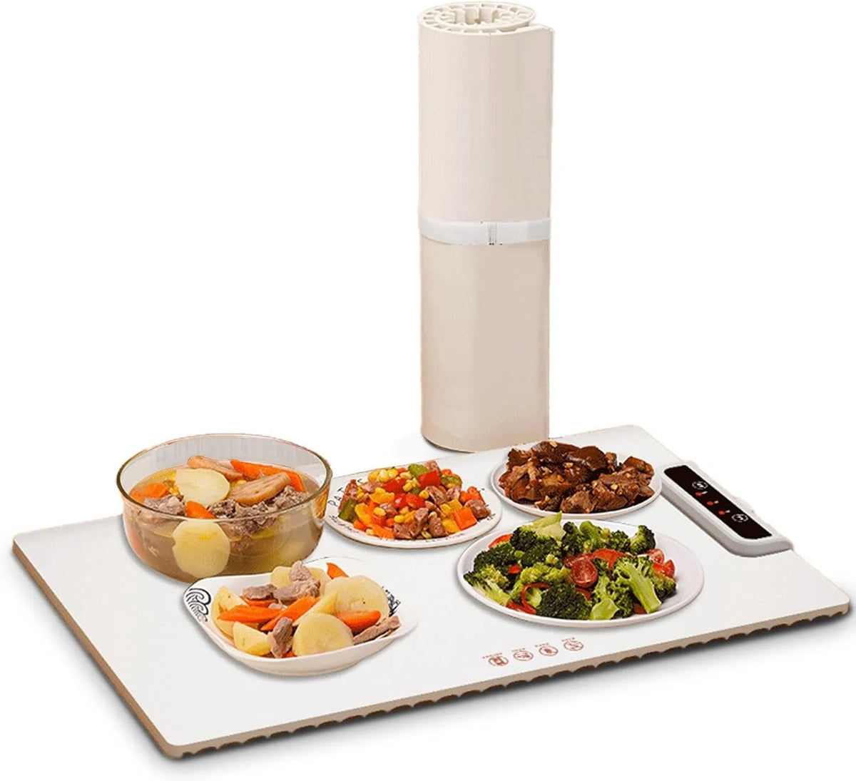 Snelle verwarming voedselwarmerlade, instelbare temperatuur, voor buffetten, draagbare elektrische warmhoudlade