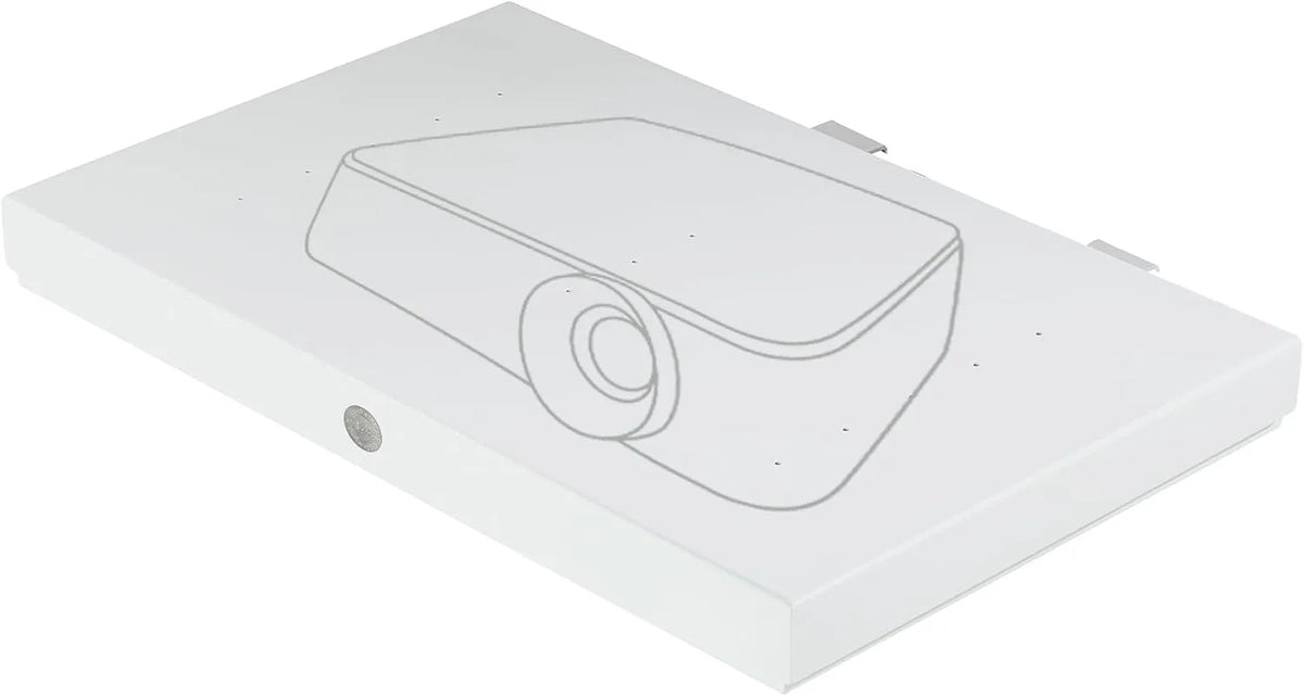 Celexon elektrische Laser TV-lift voor UST-projector, uitschuifbaar platform in wit