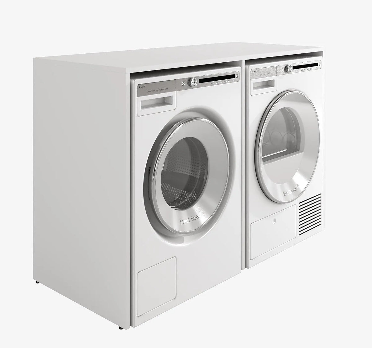 Was-droogcombinatie, 130 cm, 65 cm, wassen en drogen in één apparaat