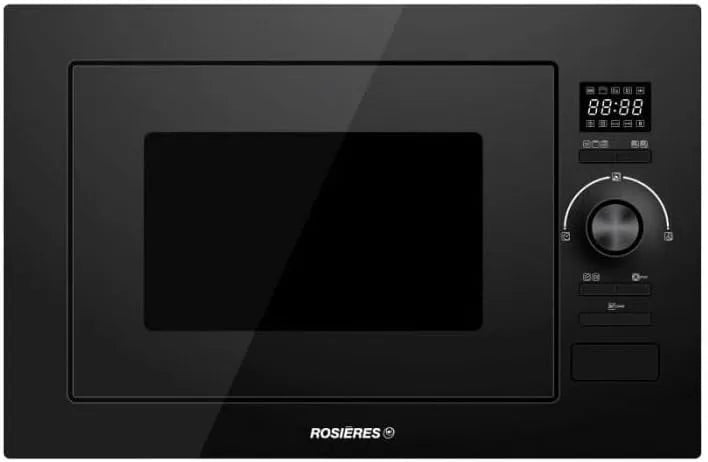RMG281PN magnetron, Rosieres Inbouw Grill, + grill geïntegreerd zwart