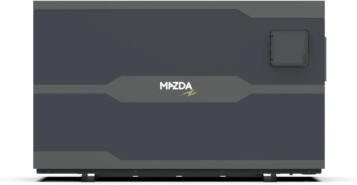 Warmtepomp, Mazda Design 40 voor zwembad tot 40 m3, elektrische verwarming en warmwaterbereiding