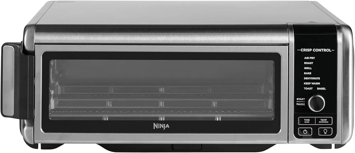 Ninja SP101EU elektrische oven, Foodi 8-in-1 Multifunctionele Oven, Zilver/Zwart