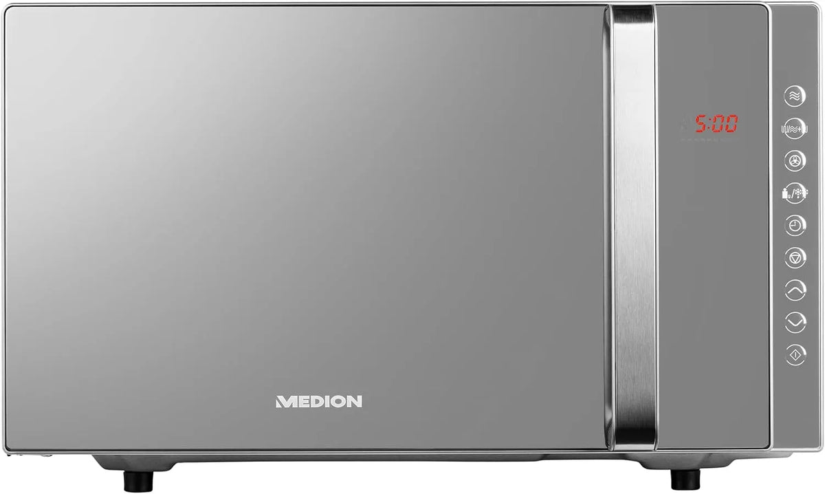 MD17495 magnetron, heteluchtfunctie, MEDION vrijstaande, 3-in-1 met grill- en heteluchtfunctie, 800 watt vermogen