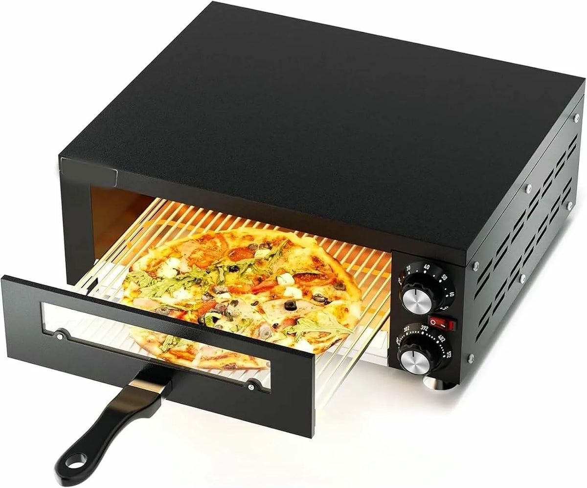 Pizzaoven, Indoor Elektrische Pizza Oven, Commerciële Pizza Oven, Countertop Pizza Machine Met Verstelbare Temperatuur