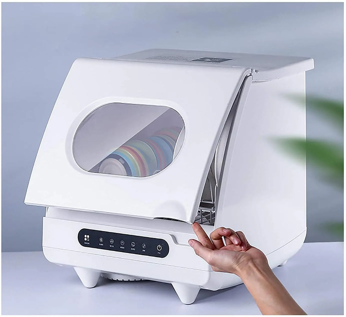 Vaatwasser, 1200w, 5 Programma's, automatische werking, automatische programma's voor servies
