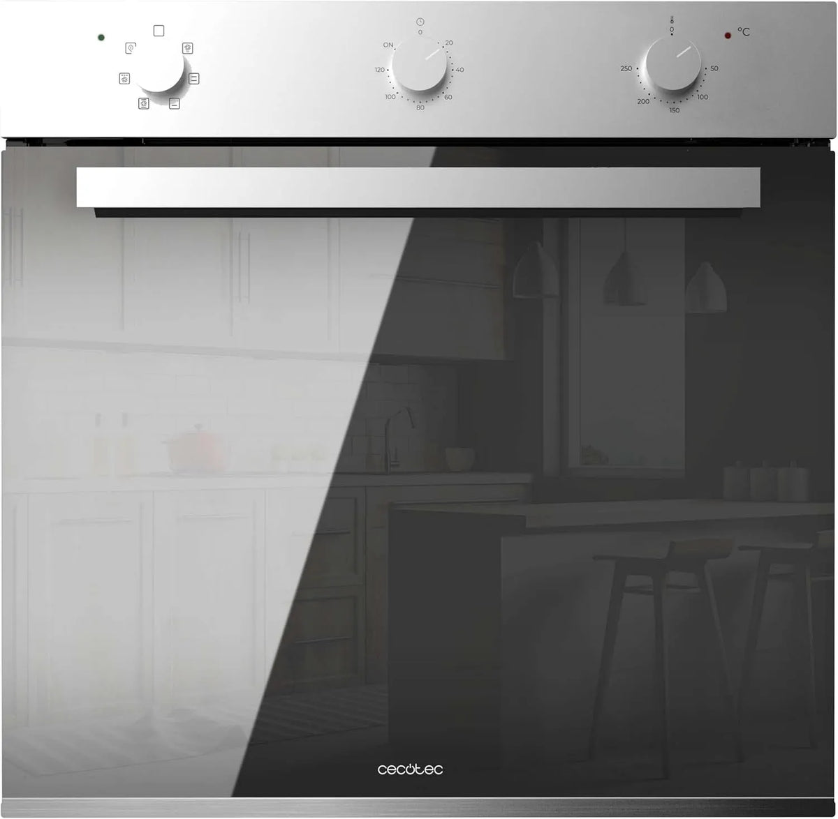 Cecotec M236000 elektrische oven, 2800 W, Bolero Hexa Mirror Time A. Multifunctionele oven
