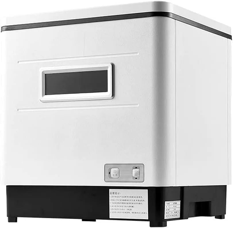 Vaatwasser, 1500 W, roestvrijstalen behuizing, compacte, mini-, roestvrij staal, 360 graden azimut om je vaat af te spoelen