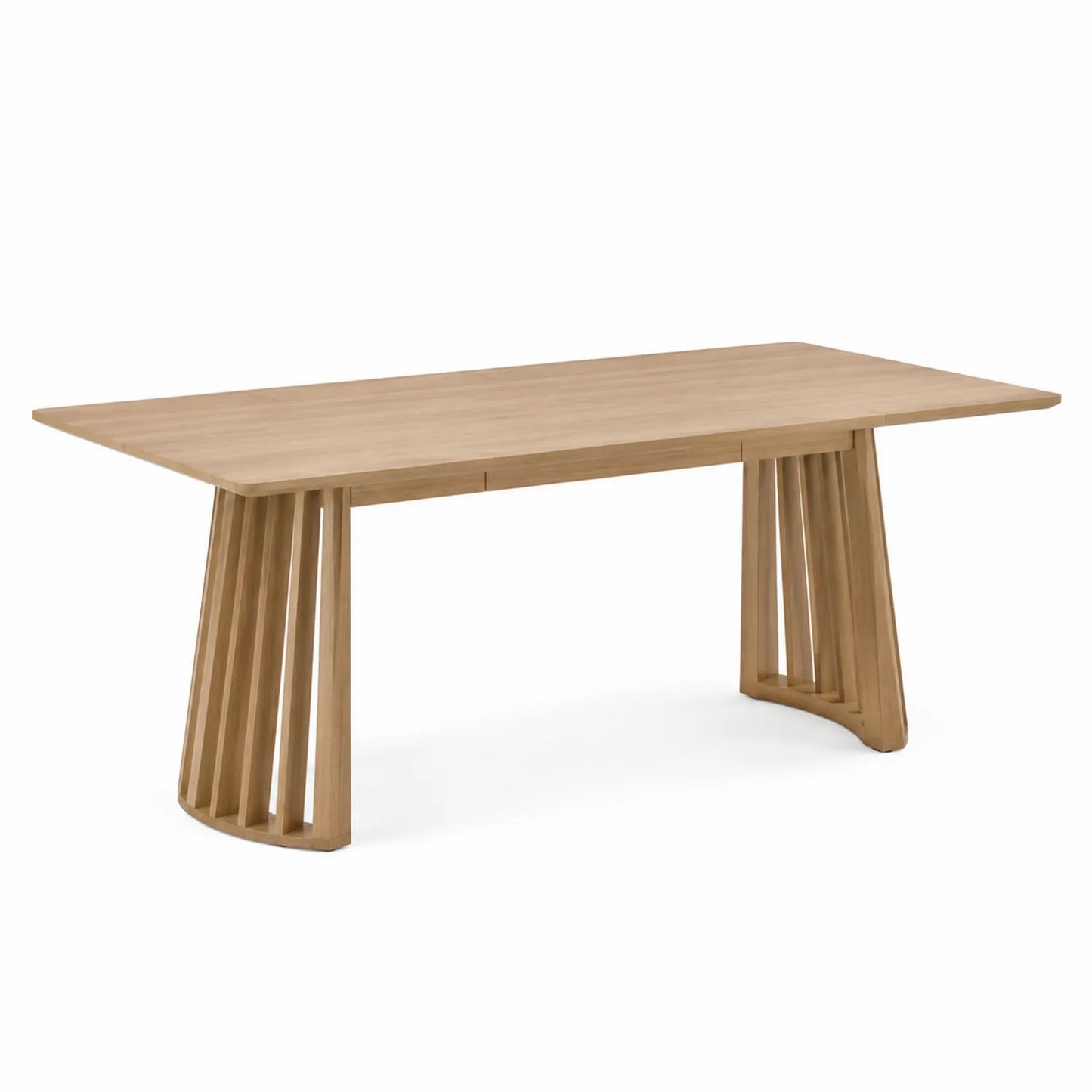 Mesa de comedor de madera de roble 200x100x75 cm