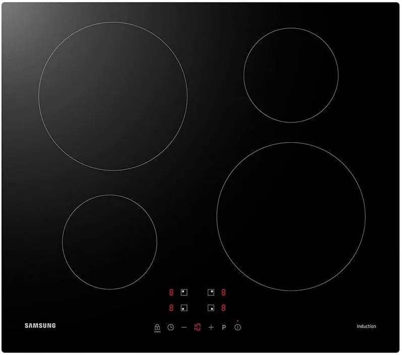 Samsung NZ64M3NM1BB inductiekookplaat, elektronisch geregelde inductiezones