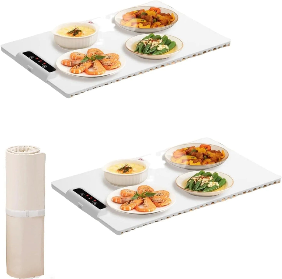 Hot Plate Placemat, 15 inch, 24 x 15, 24 x 15 inch elektrische warmhoudplaat met instelbare temperatuur, elektrische server warmhoudlade