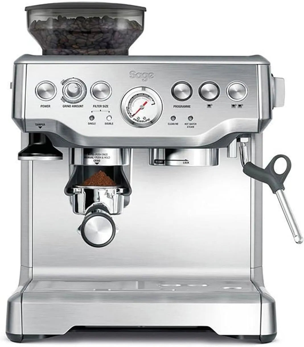 Sage The Barista Express, roestvrijstalen behuizing, Geborsteld Roestvrij Staal