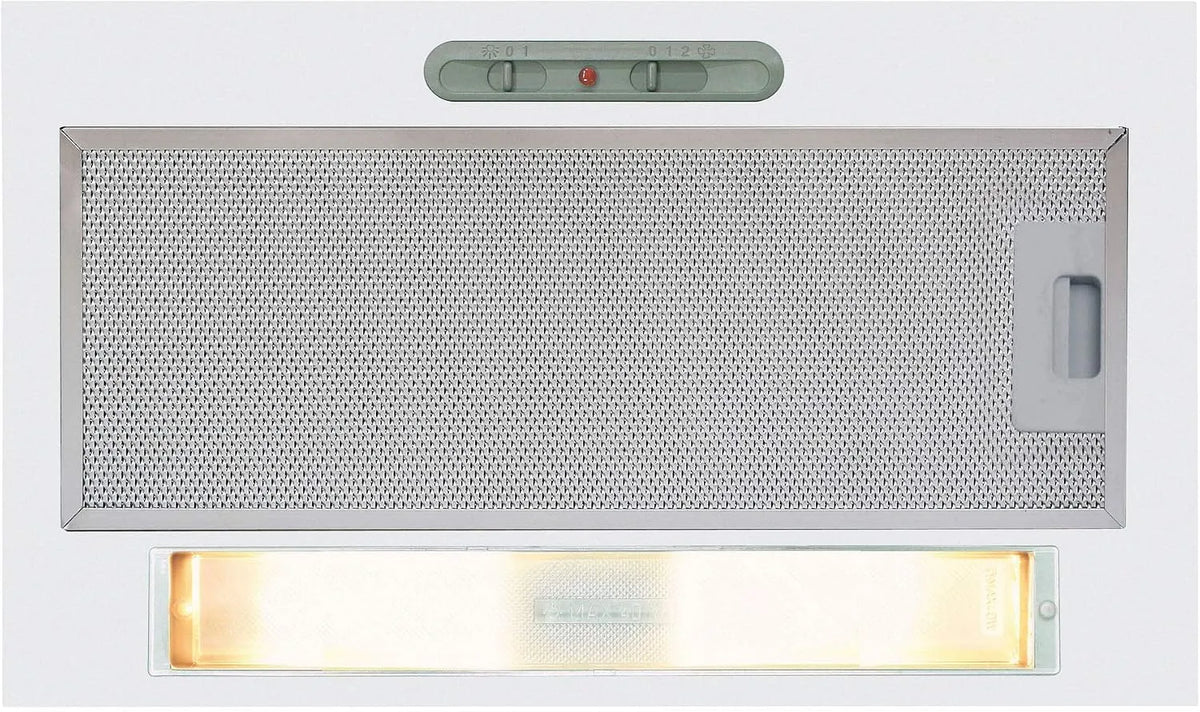 G-45 afzuigkap, 45 WH, 335 m3/h, 51 cm, 2 standen, stille werking, Inbouw 51 cm
