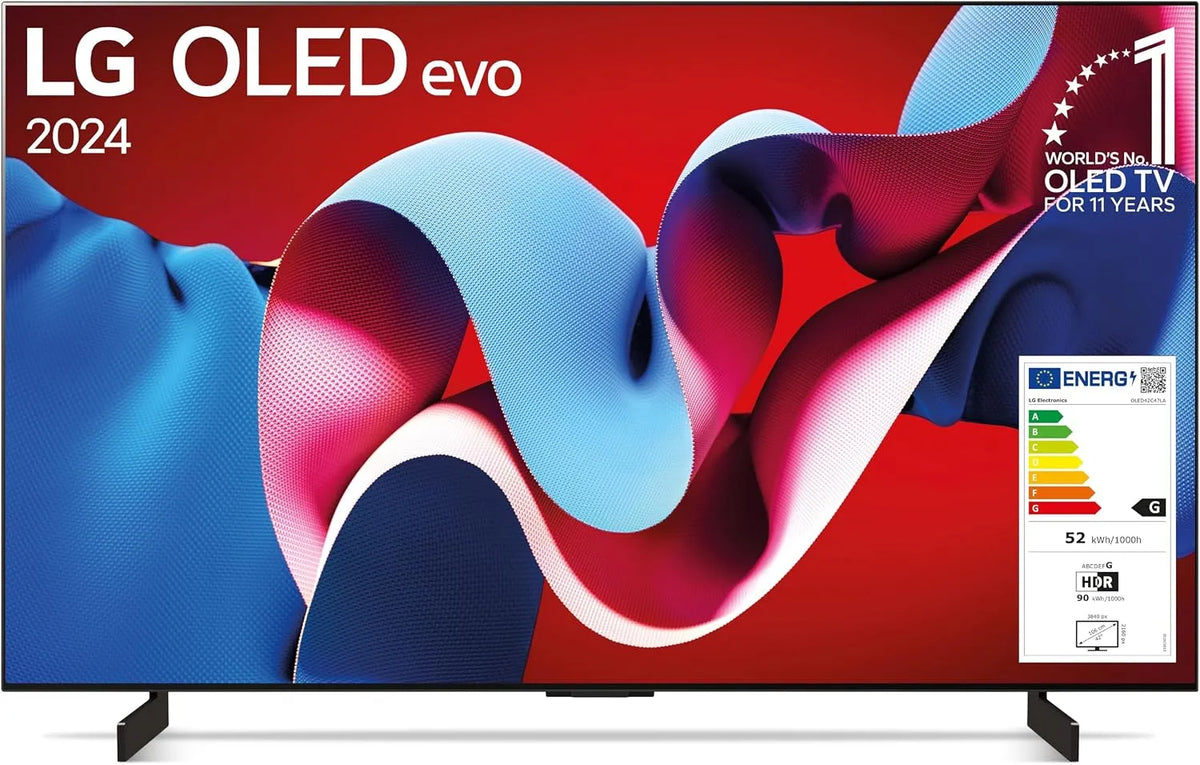 LG LG 42 TV 42C44LA Smart TV, 42 inch, 42 inch Smart 4K Ultra HD OLED AMD FreeSync