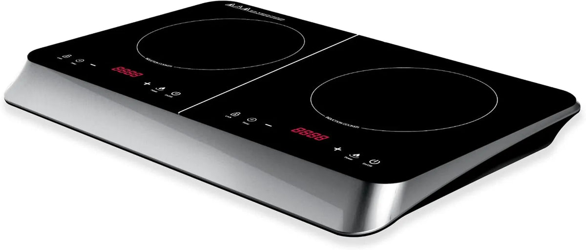 AR1F602 elektrische oven, 2 zones, digitaal display, timer, Ardes KOOKIE Elektrisch fornuis, vermogen temperatuur 2000 + 1500 watt, kleur zwart