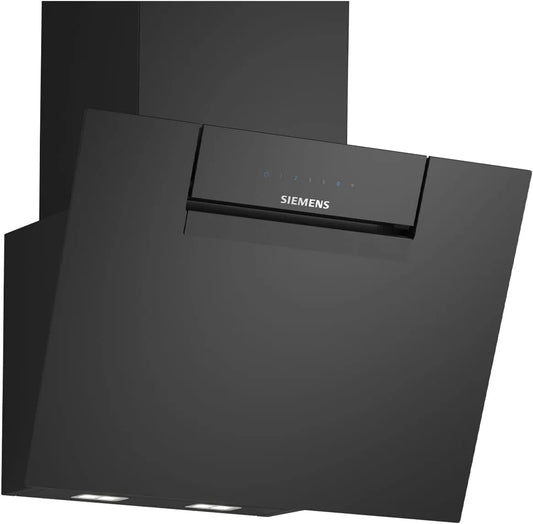 Siemens LC67KFN60 kookplaat, 60 cm, iQ300, zwart met glazen kap, cookConnect System, muur en