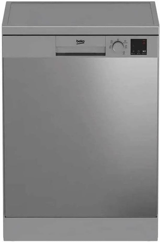 Beko vaatwasser, 49 db, 5 programma's, dfn05321x 13 diensten 5 programma's 49 db klasse a++ staal