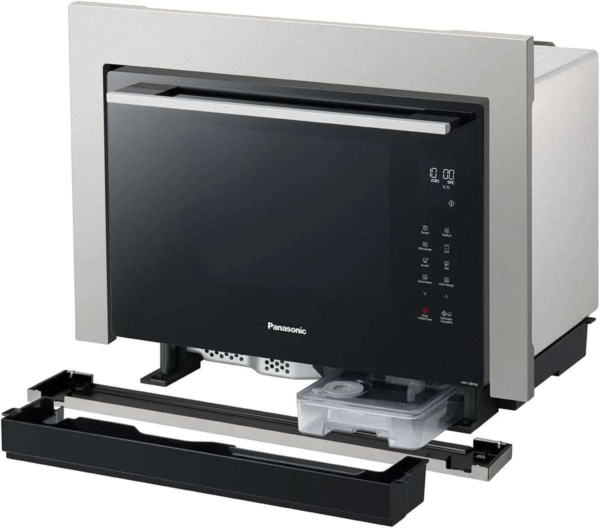 Panasonic NN-TK81LCSCP NN-CS88 magnetron, roestvrijstalen behuizing, Inbouwset voor, oppervlak van roestvrij staal