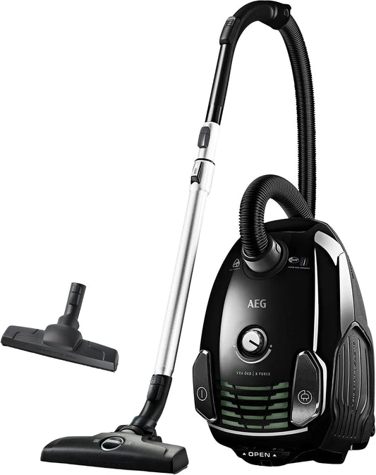AEG VX6-2 handstofzuiger, 74 dB, Krachtige Motor, Alle Vloertypes, Moeiteloze Reiniging, 9 Meter Actieradius, Optimale Bewegingsvrijheid