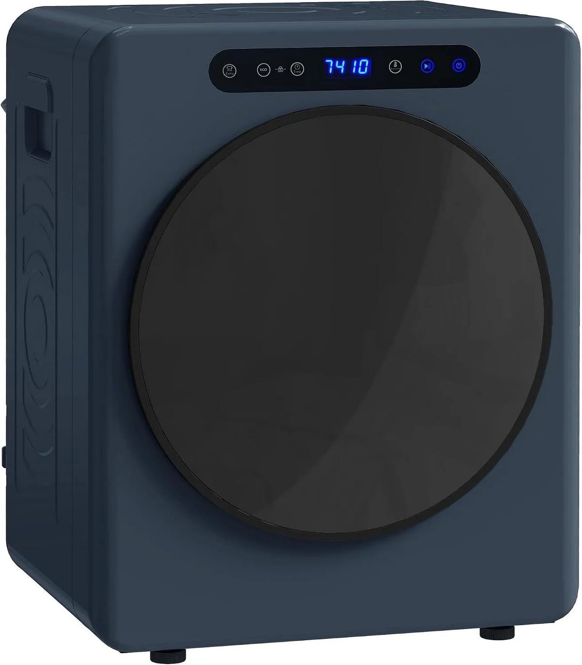 Wasdroger, HOMCOM Mini Afvoerdroger 5kg met sterilisatie, automatische droogprogramma's voor kleding
