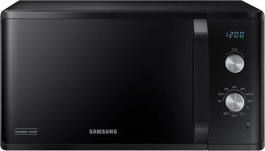 Samsung MG23K3614AK/E1 magnetron, 800 W, met grill, opwarmen en ontdooien met vermogensstanden