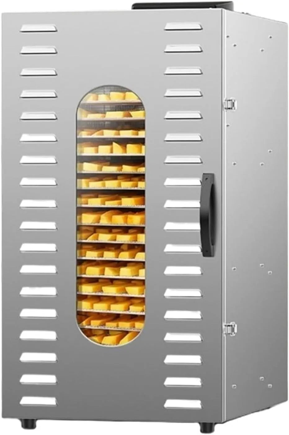 Voedseldroger, 20-laags Droger Fruitmachine Uitdrogingsmachine, voor het drogen van fruit, vlees, kruiden en snacks
