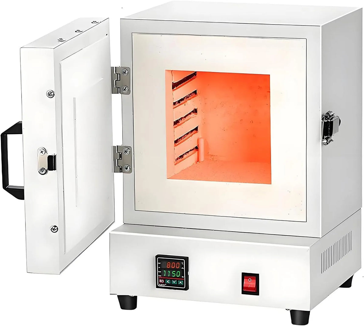 Elektrische oven, 2000w, digitaal display, Laboratoriumapparatuur Met Digitaal Display, Uitbrandoven 2000w 1150°C Metaalsmeltoven