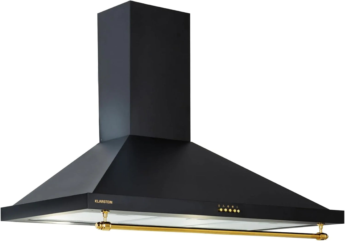 Klarstein afzuigkap, 591,5 m3/h, 90 cm, stille werking, Afvoer Met RGB-LED's, Krachtige Stille 591,5 m3/h Luchtstroom