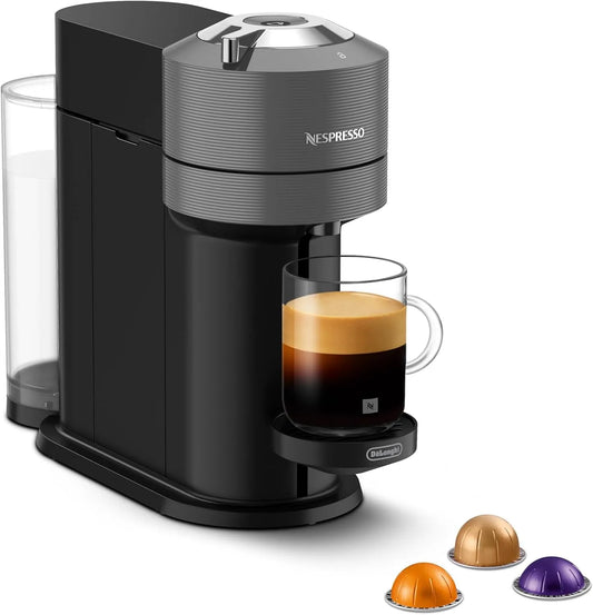 De'Longhi ENV120.GY koffiemachine, Nespresso Vertuo Next by, koffiebereiding met instelbare bediening