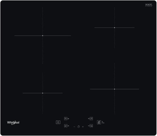 Whirlpool WSQ2160NE inductiekookplaat, elektronisch geregelde inductiezones