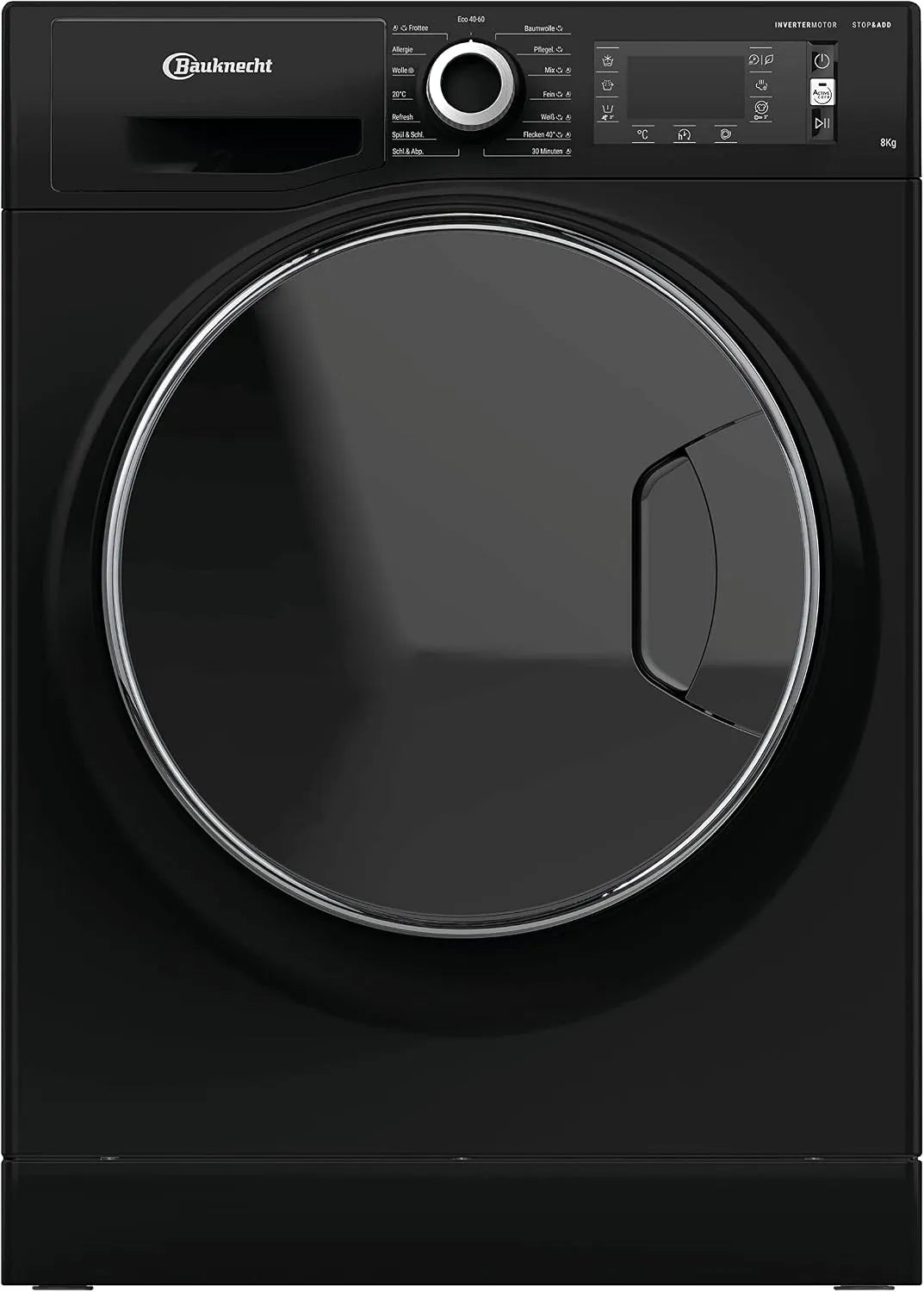 Bauknecht 8AA wasmachine, EEK A/Active Care Color +, krachtige vlekverwijdering, stoomhygiëne met antivirus, stop- en add-functie
