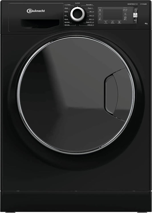 Bauknecht 8AA wasmachine, EEK A/Active Care Color +, krachtige vlekverwijdering, stoomhygiëne met antivirus, stop- en add-functie