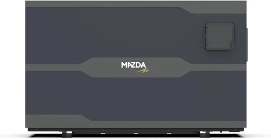 Warmtepomp, Mazda Design 40 voor zwembad tot 40 m3, elektrische verwarming en warmwaterbereiding