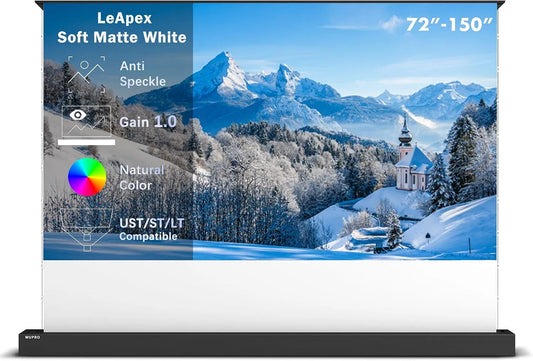 Projector, 100 inch, beeldprojectie met multimedia-aansluitingen
