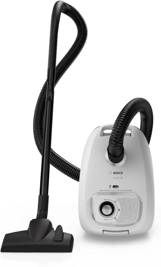 Bosch BGB41WH1 stofzuiger, Serie 4 Met Zak, met filtersysteem voor vloeren en oppervlakken