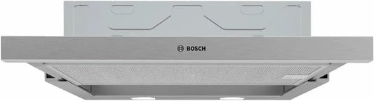 Bosch DFM064W55 wasmachine, 60 cm, Serie 2 platte parasolkap, Made in Germany, afvoer- en recirculatiewerking, twee metalen vetfilters