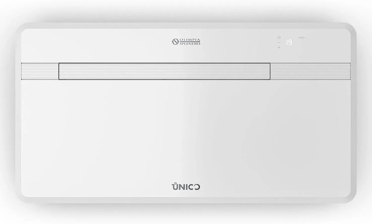 HP R290 warmtepomp, geïntegreerde koelfunctie, wifi-bediening, invertermotor, Olimpia Splendid Airco zonder Buitenunit Unico Evo 25 PVAN Inverter