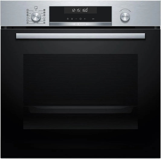 HBG578BS3 elektrische oven, 60 cm, 60 x 60 cm, roestvrijstalen behuizing, roestvrij staal