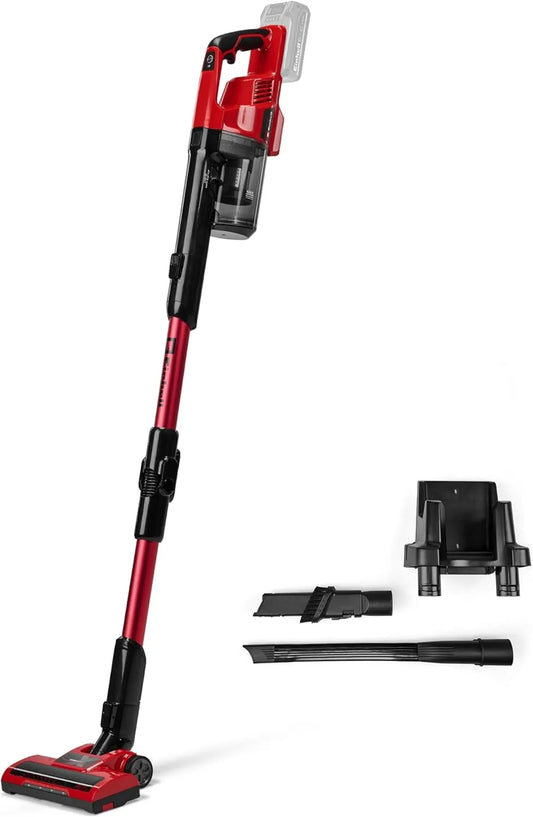 Einhell TE-SV 18 steelstofzuiger, draadloos gebruik, accu Li FLX Solo PXC, zonder stofzuigerzak, zuigbuis met scharniergewricht