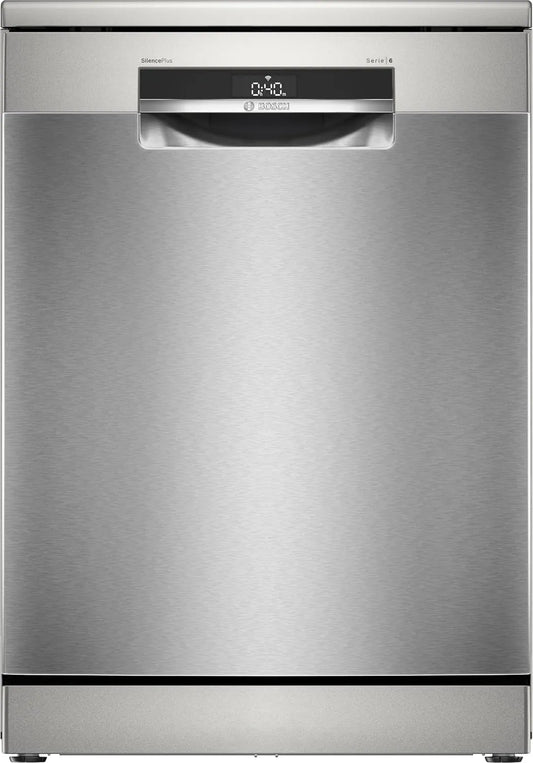 Bosch SMS6ECI15E vaatwasser, Serie 6 Smart 14 couverts staal klasse A