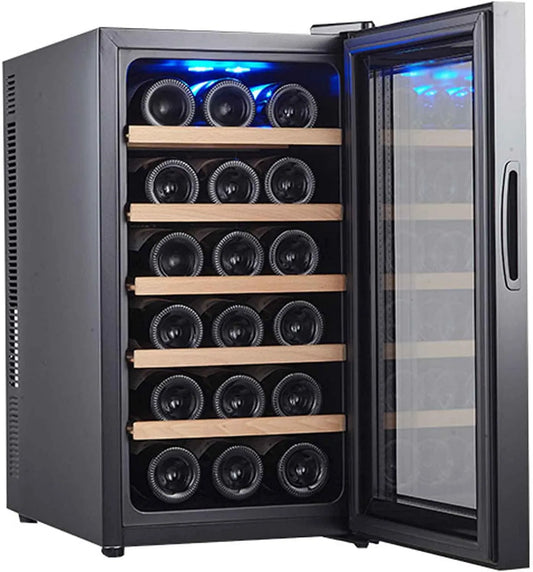 Koelkast, stille werking, Dranken Mini, wijnkast met constante temperatuur Pas de temperatuur aan Vrijstaande bar Stille werking Compressor