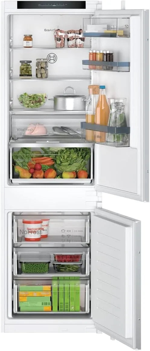 Bosch KIN86VSE0 koel-vriescombinatie, 260 l, Ingebouwd 260 l E Wit