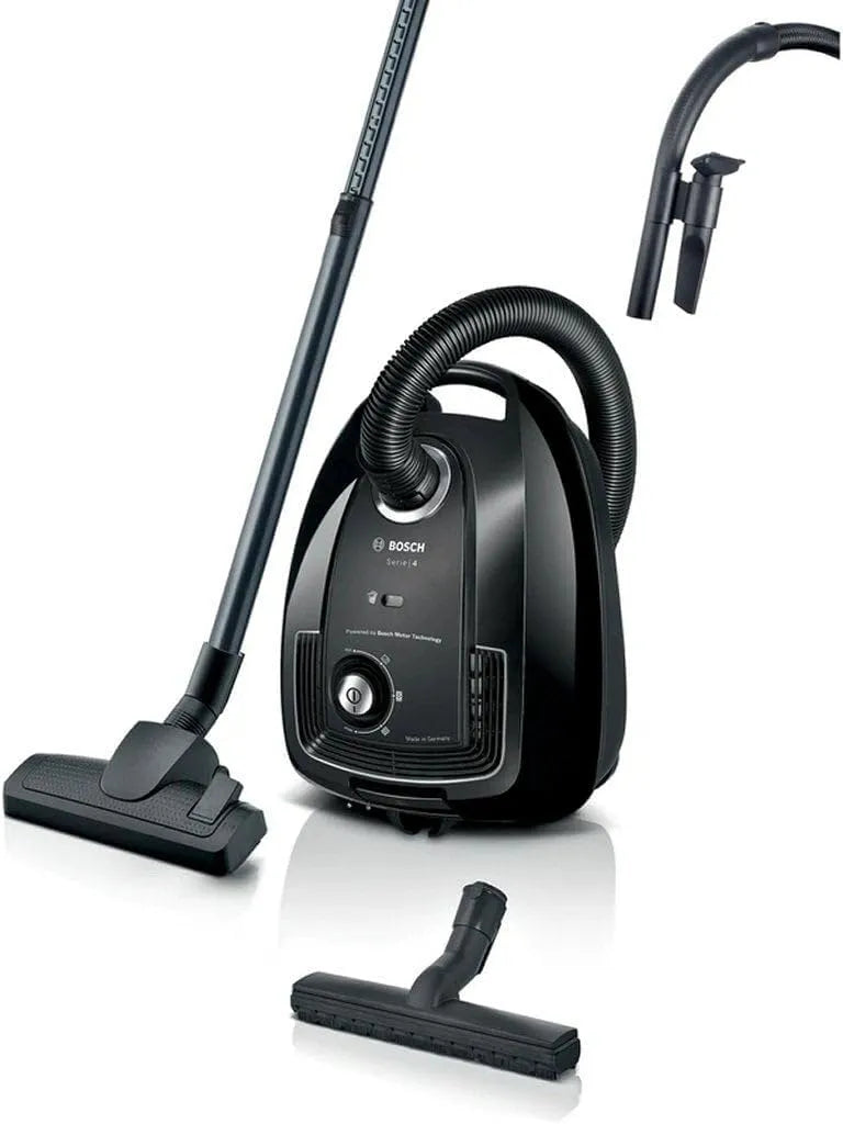 Bosch BGL38BA2H stofzuiger, Serie 4 met zak, XL stofzak met 4 l inhoud, PureAir hygiënisch filter, Made in Germany