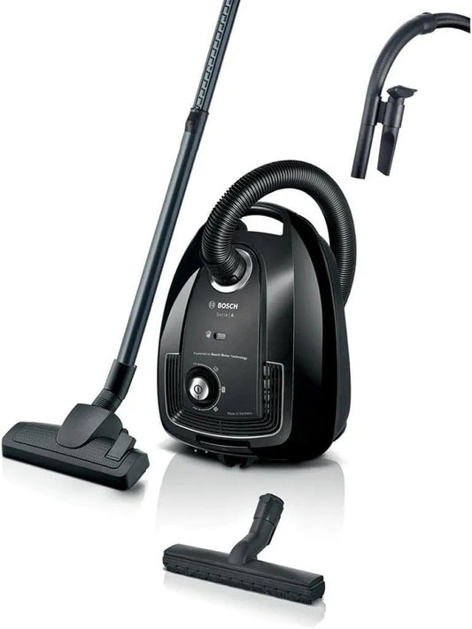 Bosch BGL38BA2H stofzuiger, Serie 4 met zak, XL stofzak met 4 l inhoud, PureAir hygiënisch filter, Made in Germany