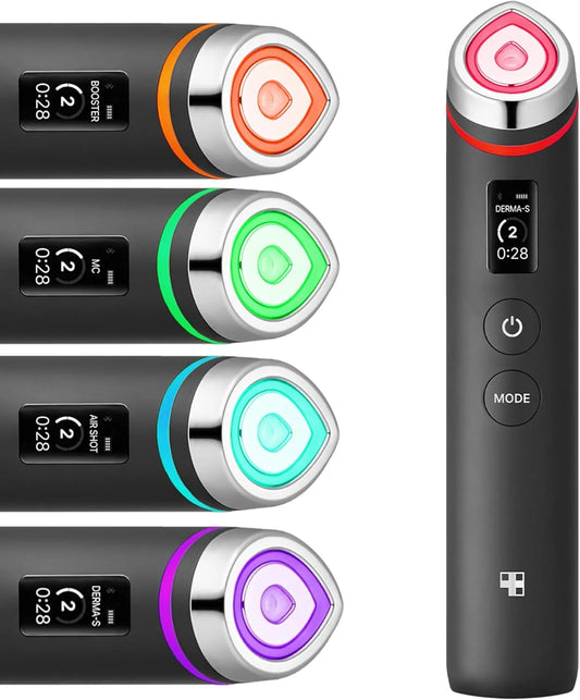 Medicube AGE-R Booster Pro zwart multifunctioneel gezichtsverzorgingsapparaat uit de Total Care-serie