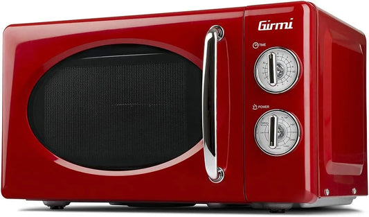 FM21 magnetron, 800 W, Girmi combi-, vintage design, opwarmen en ontdooien met vermogensstanden