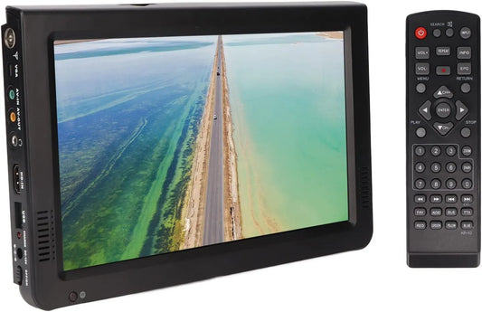 1080P Smart TV, 10 Inch, 10 Inch Draagbare Tv, Oplaadbare Batterij Digitale Tv-televisie met 2 Luidsprekers, Kleine Led-tv voor Kampeercaravan Keuken