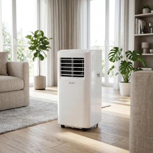 Airconditioner, 12000 BTU, 30 m2, 7000 BTU, wifi-bediening, timer, 4-in-1 Mobiele 12000 BTU, Slimme Wifi en Afstandsbediening