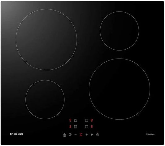 Samsung NZ64M3NM1BB inductiekookplaat, elektronisch geregelde inductiezones